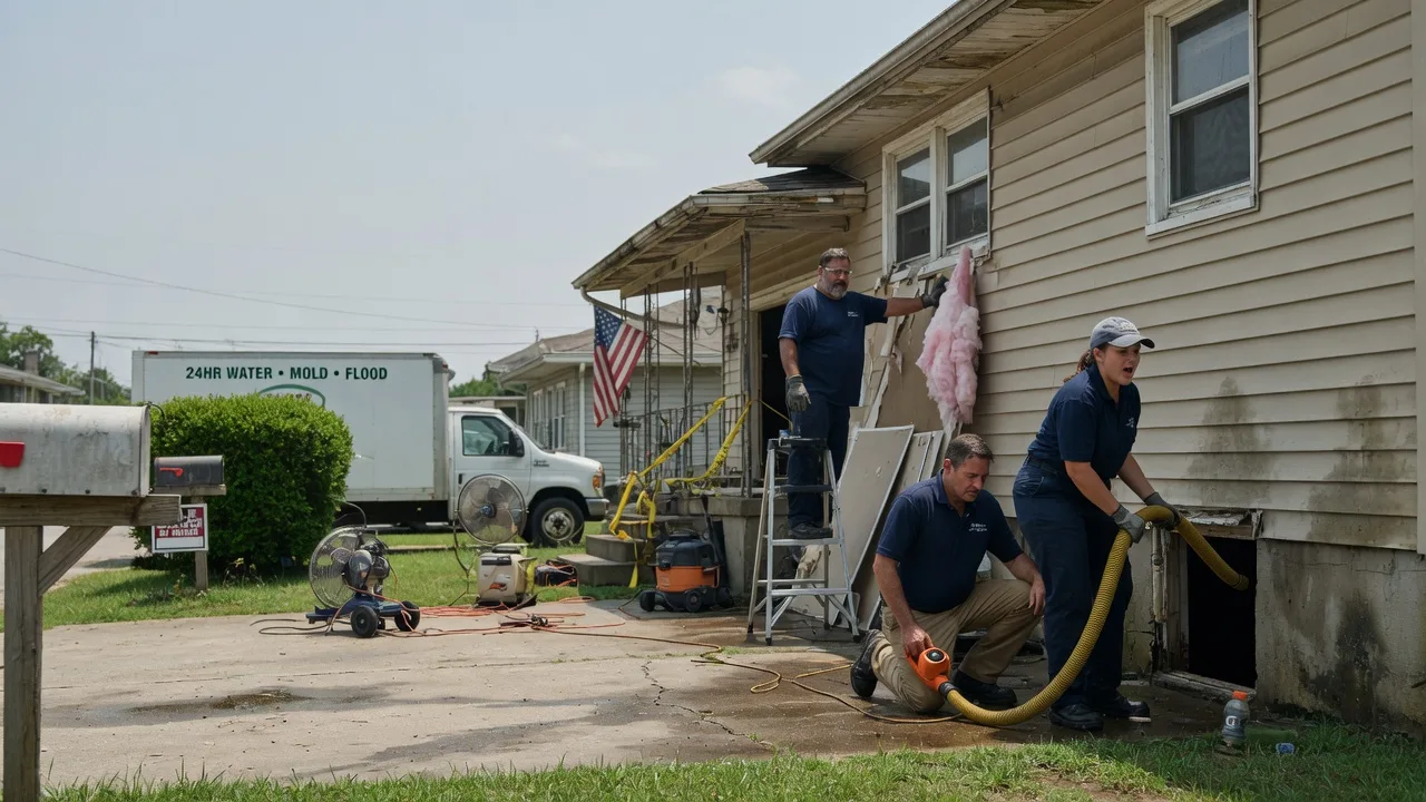 Water Damage Repair in Woodbine, NJ near me